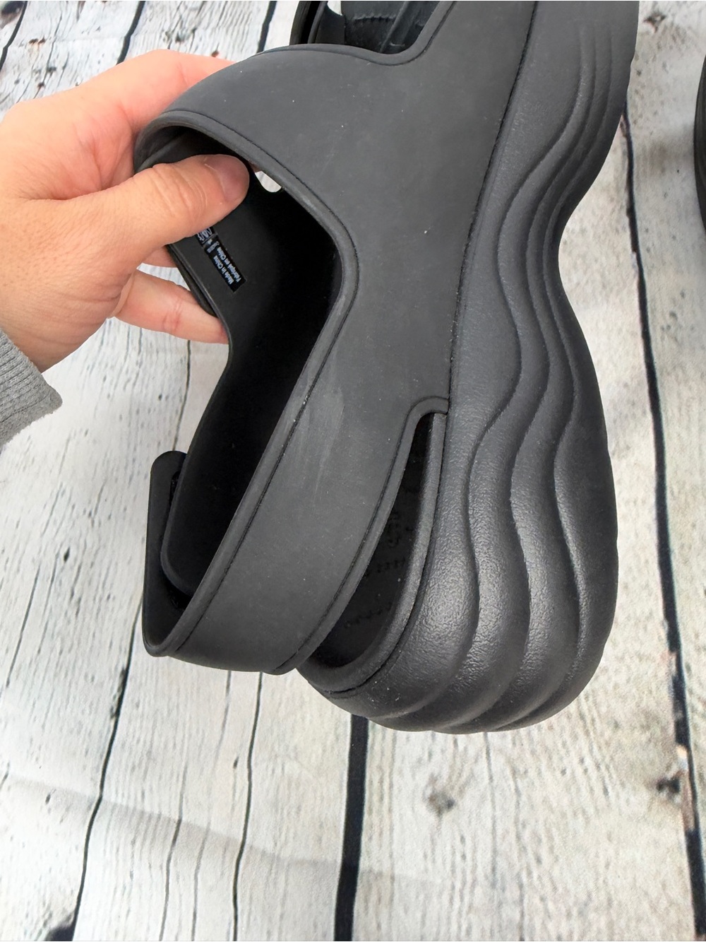 Crocs skyline sandal black womens size 9 - Picture 6 of 7